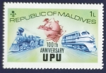 Sellos de Asia - Maldivas -  UPU