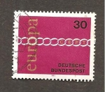 Stamps Germany -  INTERCAMBIO