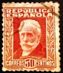 Stamps Spain -  Personajes. Pablo Iglesias