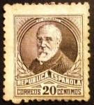 Stamps Spain -  Personajes y monumentos