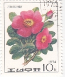 Stamps North Korea -  FLORES