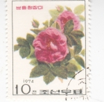 Stamps North Korea -  FLORES