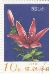 Stamps North Korea -  FLORES