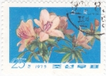 Stamps North Korea -  FLORES