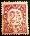 Stamps Spain -  Cifras.
