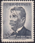Stamps Cuba -  Mayor General J.M.Gomez