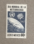 Stamps : America : Mexico :  Dia Mundial de la Meteorología