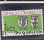 Stamps Czechoslovakia -  EXPO'70 OSAKA