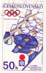 Sellos de Europa - Checoslovaquia -  OLIMPIADA INVIERNO SAPPORO'72