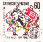 Stamps Czechoslovakia -  jockey