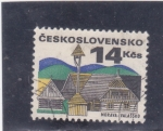 Stamps Czechoslovakia -  población