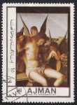 Stamps United Arab Emirates -  Descenso de la Cruz (Messina)
