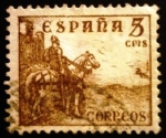 Sellos de Europa - Espa�a -  ESPAÑA 1937-1940 Cifras, Cid e Isabel
