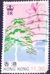 Stamps Hong Kong -  Arbol