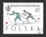 Sellos de Europa - Polonia -  1046 - Campeonato del Mundo de Ski