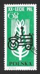Stamps Poland -  1248 - XX Aniversario de la Republica Popular de Polonia