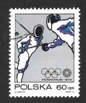 Stamps Poland -  1881 - XX JJOO Munich
