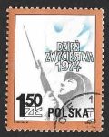 Sellos de Europa - Polonia -  2034 - XVIV Aniversario de la Victoria sobre el Facismo