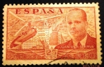 Stamps Spain -  ESPAÑA 1939 Juan de la Cierva. Correo aéreo