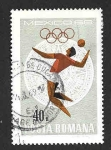 Stamps Romania -  2032 - XIX JJOO México