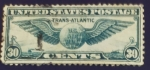 Sellos de America - Estados Unidos -  Correo transatlantico