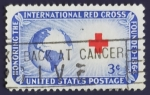 Stamps United States -  Cruz Roja