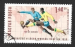 Stamps Hungary -  1766 - Campeonato del Mundo de Fútbol en Inglaterra