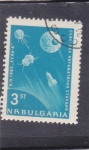 Stamps Bulgaria -  satélites