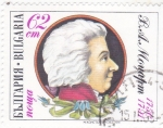 Sellos de Europa - Bulgaria -  Bicentenario de la muerte de Mozart