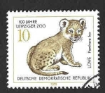 Sellos de Europa - Alemania -  1910 - Centenario del Zoológico de Leipziger (DDR)