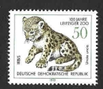 Sellos de Europa - Alemania -  1913 - Centenario del Zoológico de Leipzig (DDR)