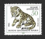 Sellos de Europa - Alemania -  1913 - Centenario del Zoológico de Leipzig (DDR)