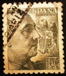 Sellos de Europa - Espa�a -  ESPAÑA 1940-1945 General Franco