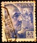 Stamps Spain -  ESPAÑA 1940-1945 General Franco