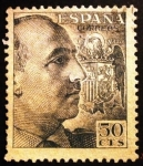 Stamps Spain -  ESPAÑA 1940-1945 General Franco