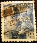 Stamps Spain -  ESPAÑA 1940-1945 General Franco