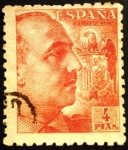 Stamps Spain -  ESPAÑA 1940-1945 General Franco