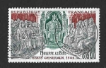 Stamps France -  1228 - Felipe IV de Francia