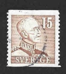 Sellos de Europa - Suecia -  302A - Gustavo V de Suecia
