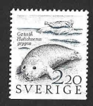 Stamps Sweden -  1679 - Foca Gris