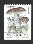 Sellos de Europa - Suecia -  2186 - Champiñones