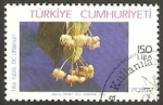 Stamps Turkey -  flora