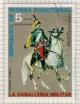 Stamps : Africa : Equatorial_Guinea :  6  Caballeria militar