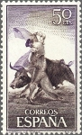 Sellos de Europa - Espaa -  ESPAÑA 1960 1258 Sello Nuevo Fiesta Nacional Tauromaquia Toros Farol Yv947