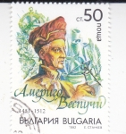Stamps Bulgaria -  Américo Vespucio