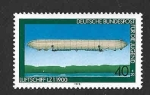 Stamps Germany -  B550 - Zeppelin