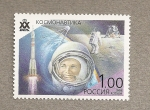 Stamps : Europe : Russia :  Astronauta