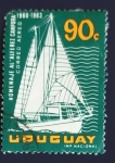 Sellos de America - Uruguay -  Barcos