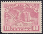Stamps Paraguay -  Faro de Colón