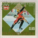 Stamps Equatorial Guinea -  52  XII Juegos Olimpicos de Invierno